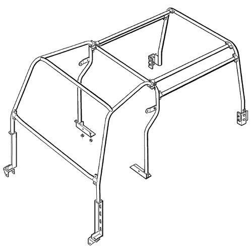 Land Rover Defender 110 External / Internal Roll Cage - Safety Devices - RBL1487SSS