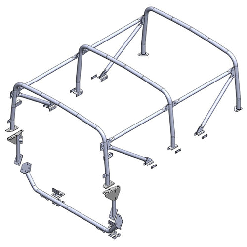 Land Rover Defender 110 Soft Top Heavy Duty Internal Roll Cage - Safety Devices - RBL3177SSS