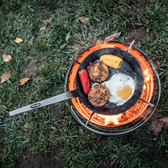 24cm Wrought Iron Camping Frying Pan  - Petromax - sp24