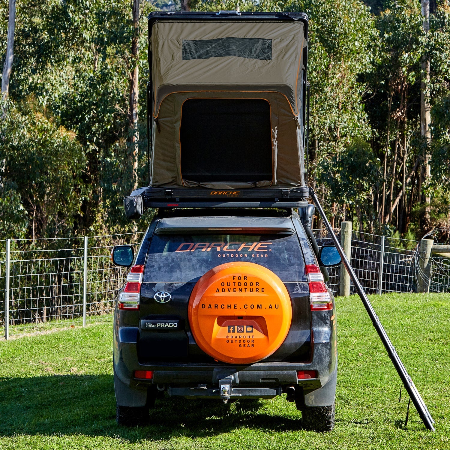 Ridgeback Hard Shell Roof Top Tent - Darche