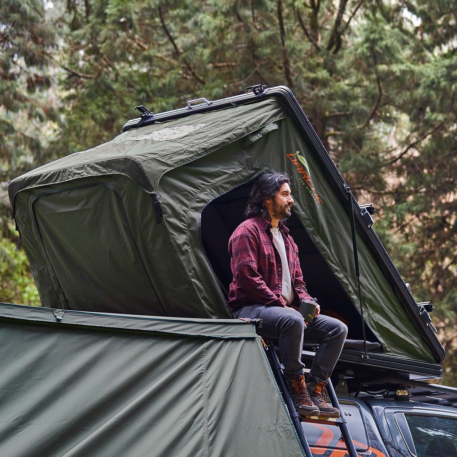 dakkoffer tent ECO Ridgeback Hard Shell Roof Tent - Darche