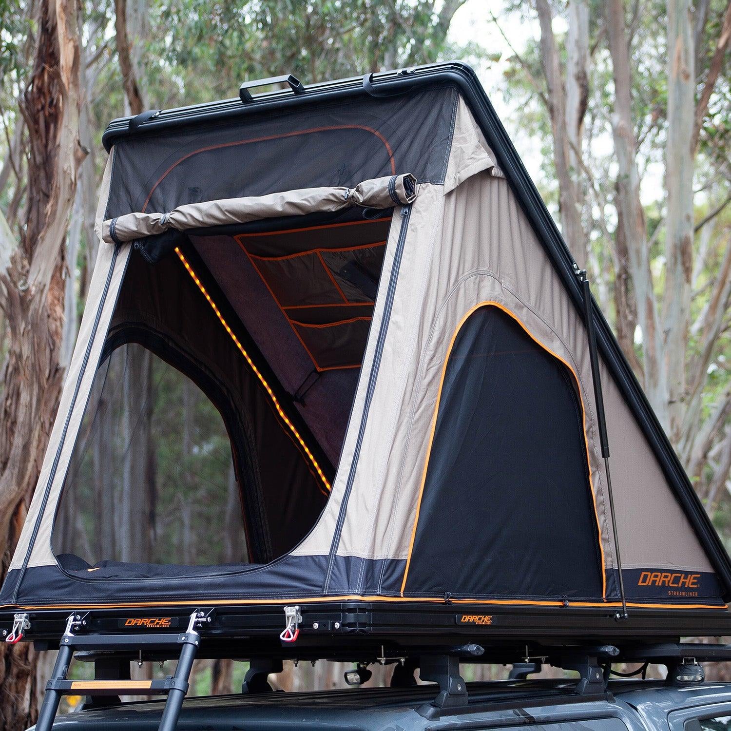 darche streamliner 1250 roof top tent Streamliner 1250 Hard Shell Roof Top Tent - Darche