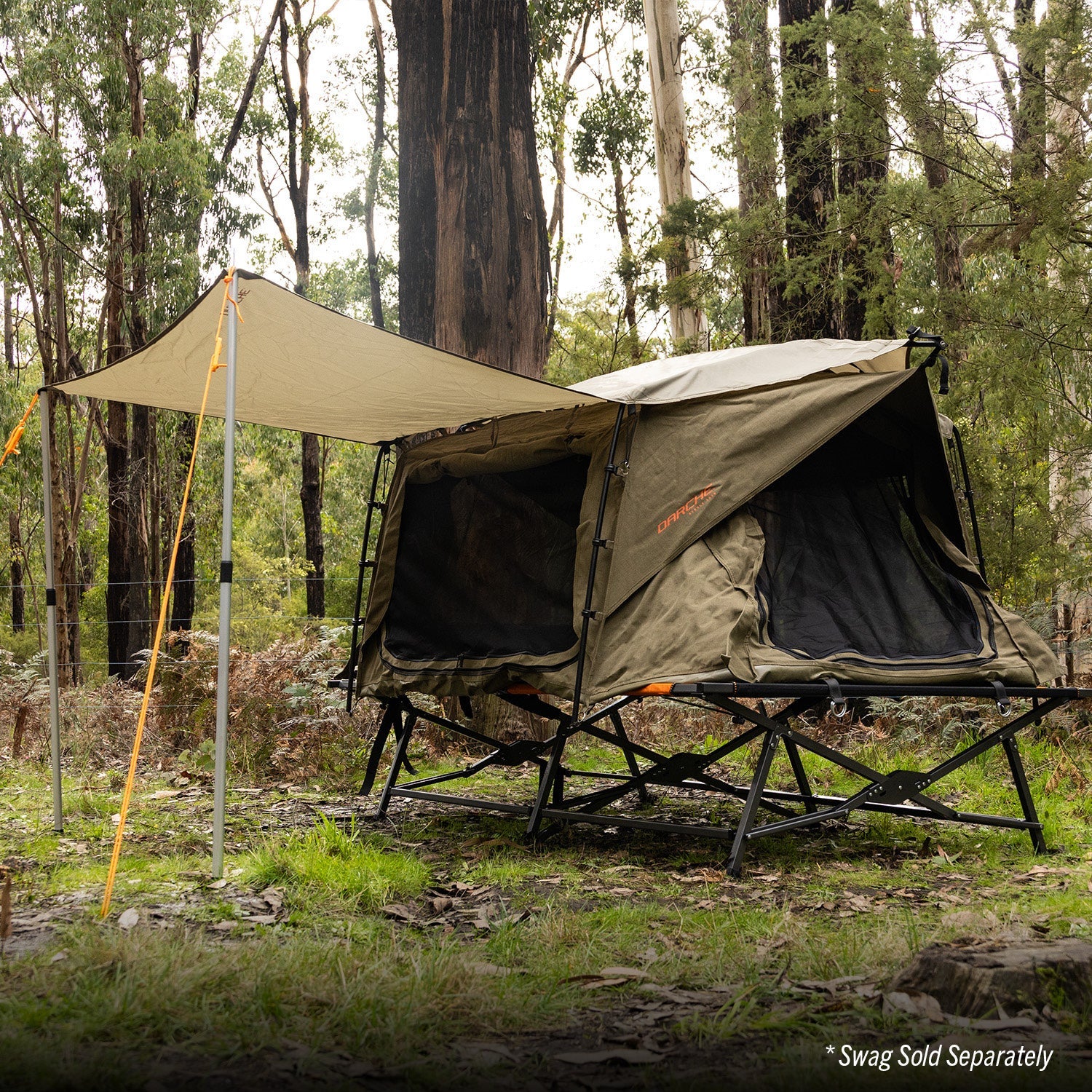 stretcher bed tent XL Double Camp Bed / Stretcher - Darche