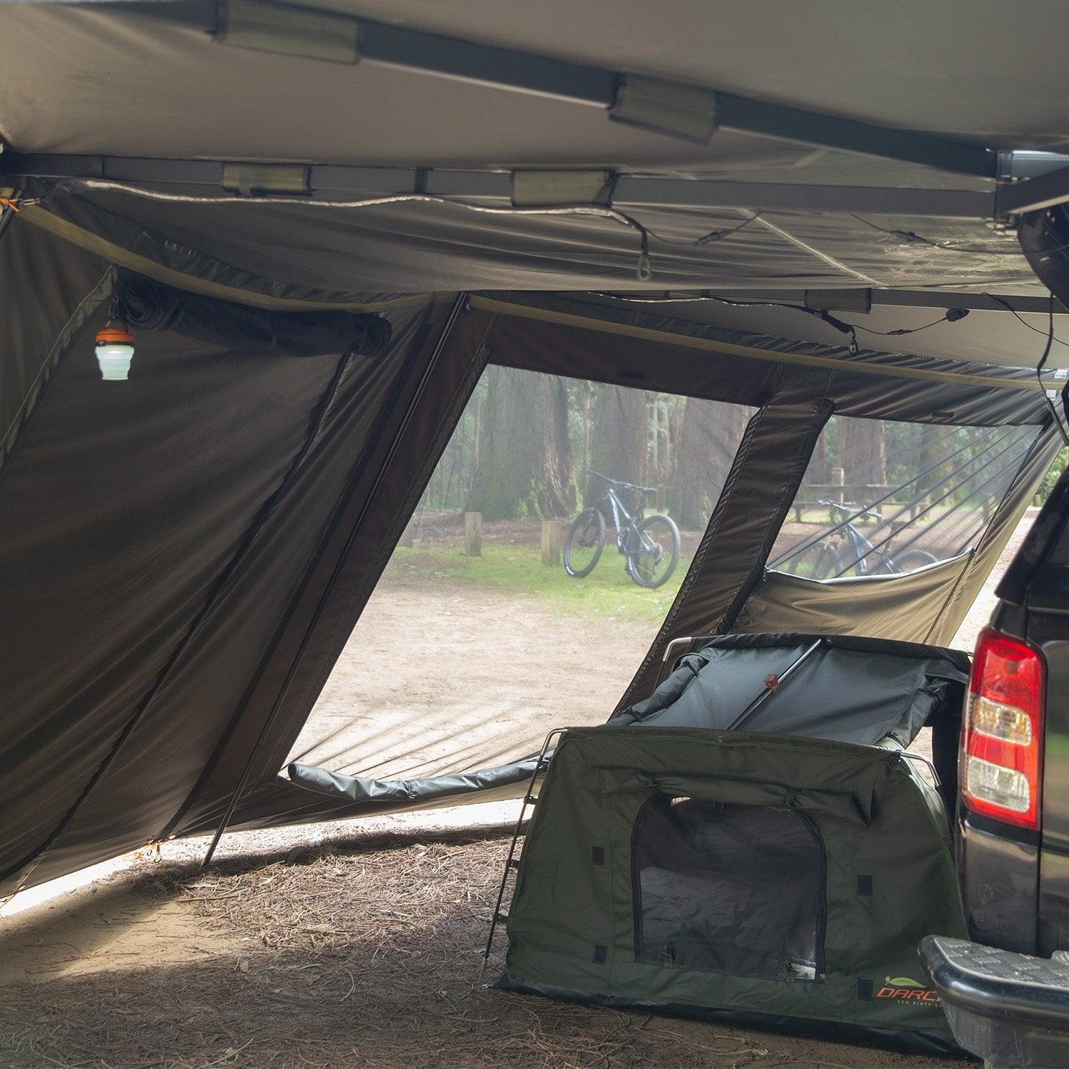 ECO 270 Eclipse Swing Arm Awning Wall Set - Darche