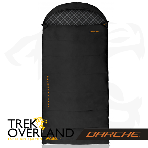 Cold Mountain 5°C 1100 Sleeping Bag (Dual) Black Darche 0508016 Trek Overland Ltd