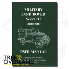 Land Rover Series III (3) Lightweight Military Users Manual - 608180