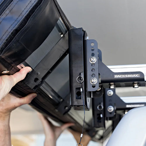 RacksBrax Quick Release XD Hitch 180 / 270 Awning Mounts (Double) Ra