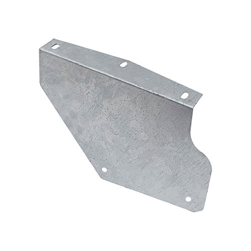 BRACKET - MUDFLAP - GALVANISED - BRITPART - CAX100060GALV