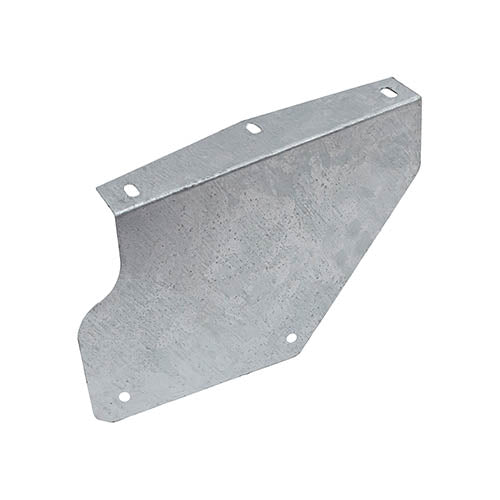 BRACKET - MUDFLAP - GALVANISED - BRITPART - CAX100070GALV