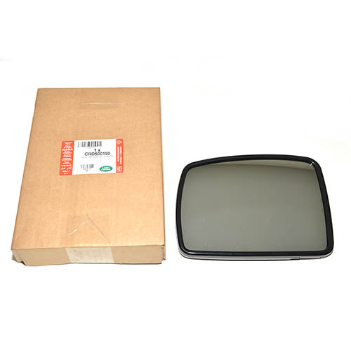 GLASS ASSY - REAR VIEW MIRROR OUTER - Land Rover - CRD500190LR