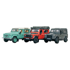 LAND ROVER DEFENDER HERITAGE SET 1:76 - BRITPART - DA1335