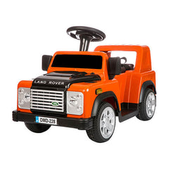 Kids Ride On Land Rover Defender Small Orange - BRITPART - DA1518