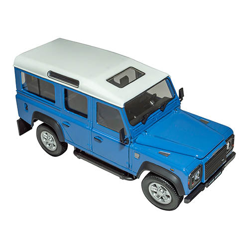 Land Rover Defender 1:24 Die Cast Model Blue - Oxford - DA1633
