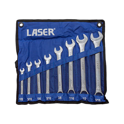 WHITWORTH COMBINATION SPANNER SET 8PC - LASER - DA1662