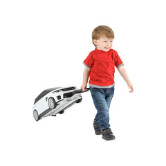 Range Rover Sport SVR Convertible Kid's Ride On Suitcase White - BRITPART - DA1835
