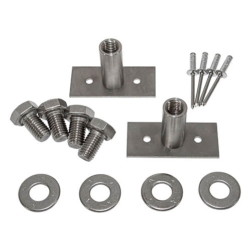 S/S 2ND ROW SEATBELT FLOOR MOUNTING PAIR - BRITPART - DA1935