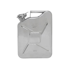 10L STAINLESS STEEL JERRY CAN - BRITPART - DA2171