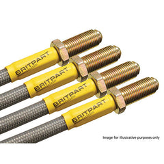 STAINLESS BRAKE HOSE KIT - BRITPART - DA2402S