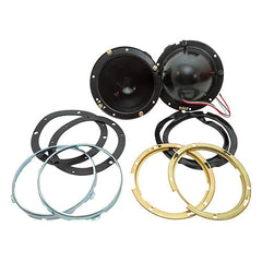 Land Rover Series, Defender & Range Rover Classic Headlamp Bowl Kit - Lucas - DA3208LUCAS / SBC3