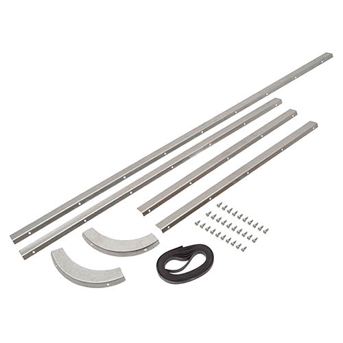 Land Rover Series Defender Rear Door Glass Fitting Kit - BRITPART - DA3219