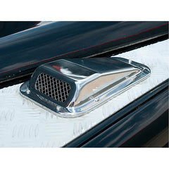 Land Rover Defender XS LHS Stainless Air Intake Grill - Britpart - DA4000SS