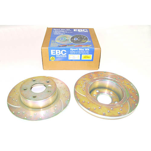 BRAKE DISC REAR (PAIR) - EBC - DA4148