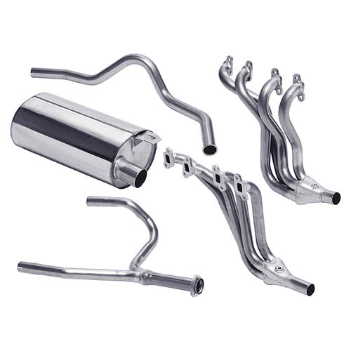 EXHAUST 90 DEFENDER 3.5V8 SPORTS WITH MANIFOLD 87-94 - DOUBLE SS - DA4236