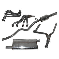 EXHAUST RR 3.5 V8 PETROL SPORTS+MANIFOLDS 70-89 - DOUBLE SS - DA4242