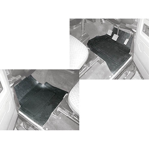 FRONT RUBBER MATS PAIR - DEF - BRITPART - DA4502