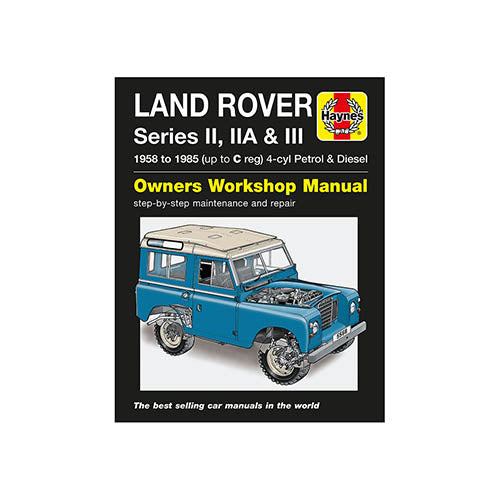 HAYNES WORKSHOP MAN SERIES II, IIA & III PETROL & DIESEL - HAYNES - DA4636