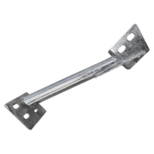 DEF 90 GALV LHS REAR SEATBELT TO CHASSIS BRACKET - BRITPART - DA4890