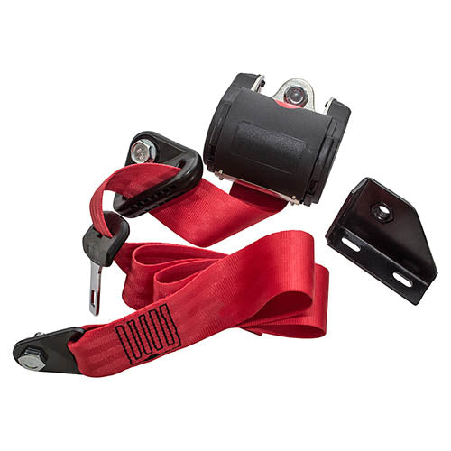 RED SEAT BELT DEF SW FRONT RH - TD5 ON - OEM - DA5079