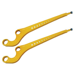 3 DEGREE ULTRA LIGHT RADIUS ARM - PAIR - BRITPART - DA5505