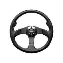 Jet Black Leather Steering Wheel - MOMO - DA5727