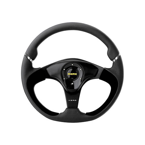 Nero Black Suede Steering Wheel - MOMO - DA5729