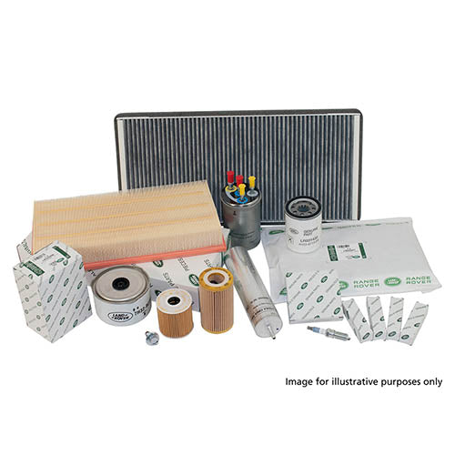 Land Rover Defender & Discovery 2 TD5 Filter Service Kit - Genuine - DA6004LR