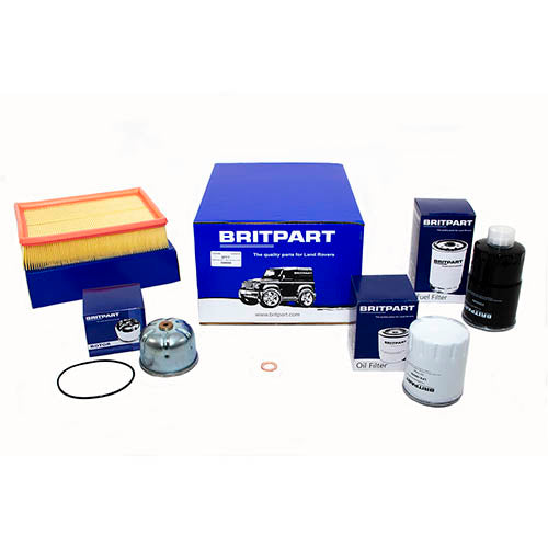 Land Rover Defender & Discovery 2 TD5 Filter Service Kit - Britpart - DA6004