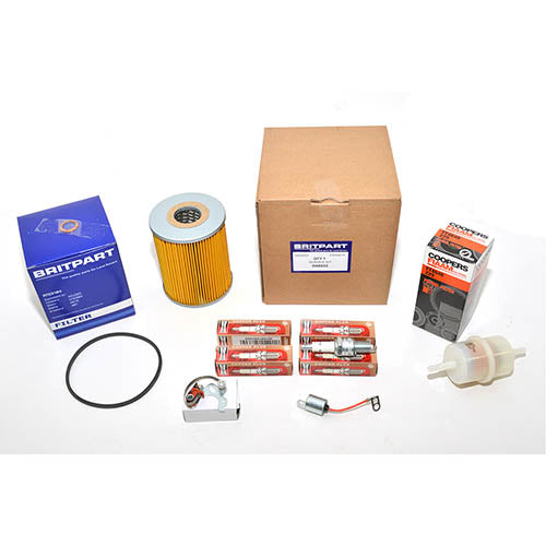 thumbnail image 2 of Britpart Performance Air Filter For Land Rover Series 2A 3 – 2.25 Petrol, Cotton Clamp-On DA3138 2 of 6