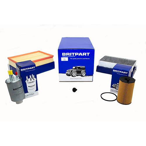 Land Rover Discovery 3 & Range Rover Sport 2.7 Diesel >6A9 Filter Service Kit - Britpart - DA6035