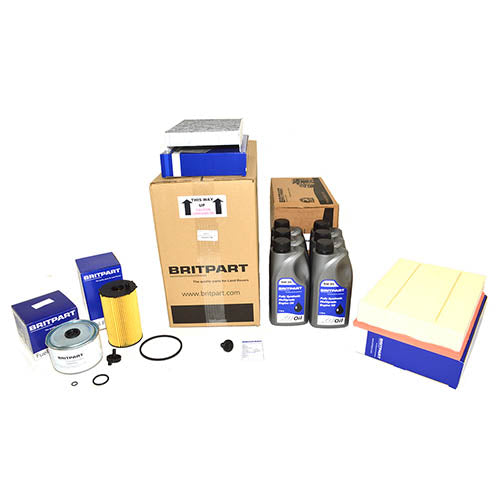 Land Rover Discovery 3 / 4 2.7 Diesel Filter Service Kit with Oil - Britpart - DA6041COM