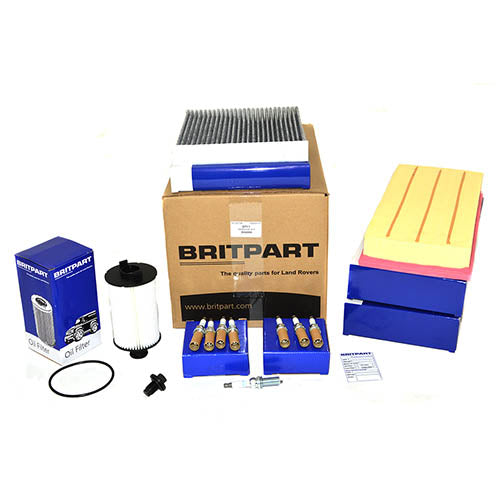 Range Rover L405 & RR Sport 5L V8 Petrol Filter Service Kit - Britpart - DA6099