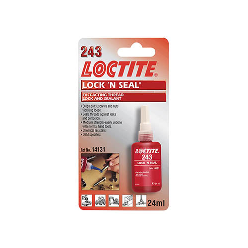 LOCK N SEAL 24ML (LOCTITE 243) - LOCTITE - DA6305