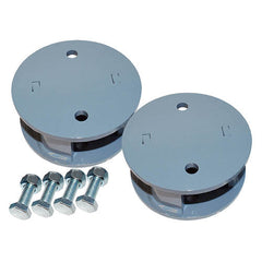 REAR SPRING SPACERS - PAIR - BRITPART - DA6345