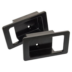 DEFENDER DOOR LEVER SURROUND PAIR BLACK - BRITPART - DA8953