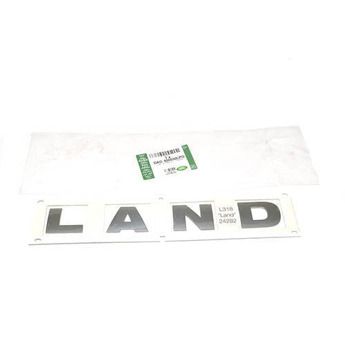 DECAL - NAMEPLATE - LR - DAG500030LPOLR