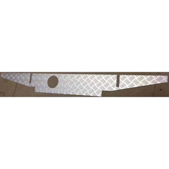 Land Rover Series  3 Cross Member Cover Chequer Plate Satin Anodised Finish 3Mm - DDS Metals - LR140S-3