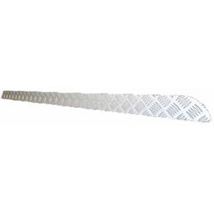 Defender Full Bumper Front Cover Chequer Plate Satin Anodised Finsh 3Mm - DDS Metals - LR141S-3