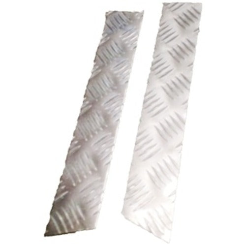 Ser 3 Bottom Of Rear Wing Treadplate Satin Anodised Finish 3Mm - DDS Metals - LR155S-3