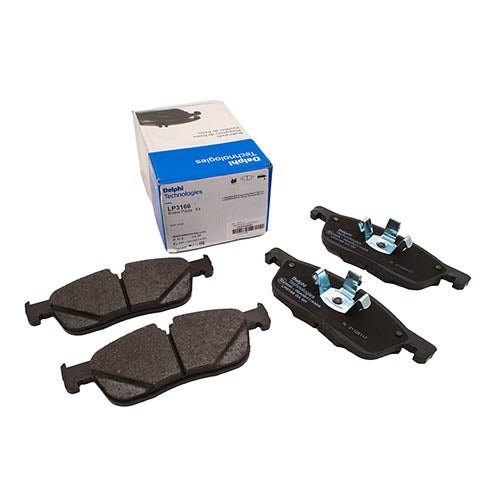 BRAKE PADS - LESS SPRINGS - DELPHI - LR160435AP