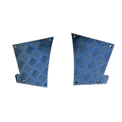 90 3Mm Black Rear Corners (C/Sunk & S/S Fittings)  - DDS Metals - LRB105B
